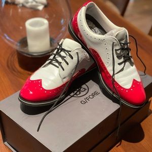 Gorgeous size 9 GFore golf shoes with box.
